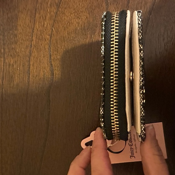 Juicy Couture Black and Red Wallet with Strawberry Accent - Picture 3 of 4